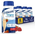 thumbnail interactive-video image 1 of Ensure Original Meal Replacement Nutrition Shake, Strawberry, 8 fl oz, 6 Pack, 1 of 18