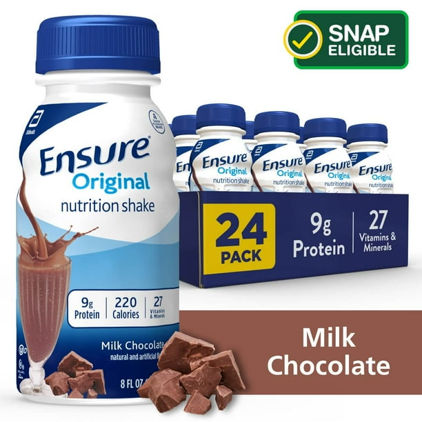 Ensure Original Milk Chocolate Nutrition Shake Meal Replacement Shake