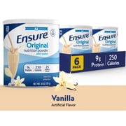 Ensure Original Vanilla Nutrition Powder, Protein Powder, 14.1 oz - 6 pack