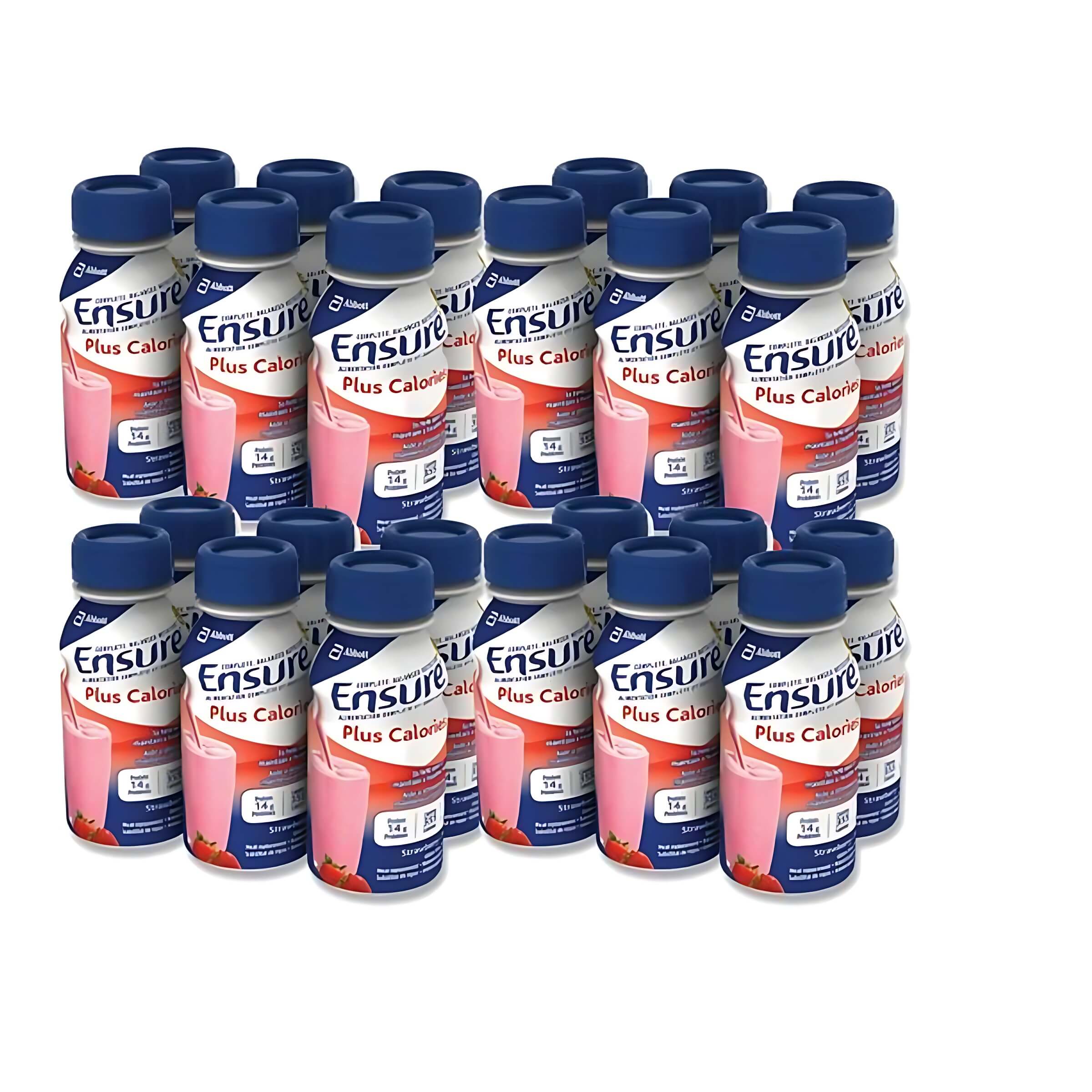 Ensure Plus Calories Strawberry Supplement Boost Your Nutrition 235ML/Unit, 24 Units/Case