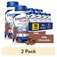 (2 pack) Ensure Plus Meal Replacement Shake, Milk Chocolate, Ready to