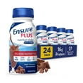 thumbnail image 1 of Ensure Plus Meal Replacement Nutrition Shake With Fiber, Milk Chocolate, 16g Protein, 8 fl oz - 24 Pack, 1 of 16