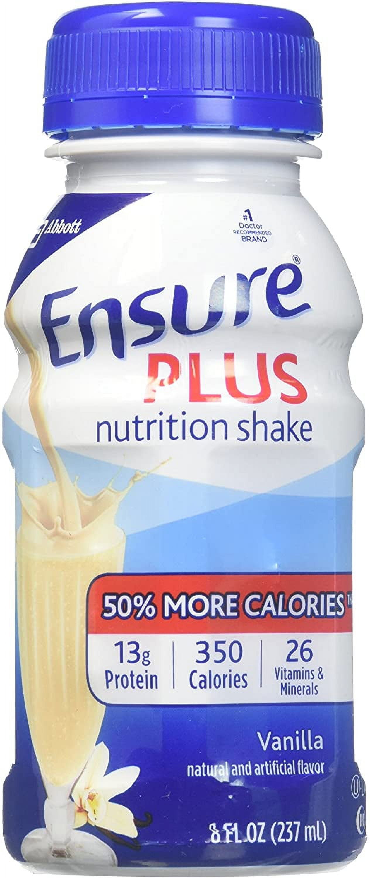Ensure Plus Ready To Use (Vanilla) 24/8FlOz Bottles 1 Case Of 24