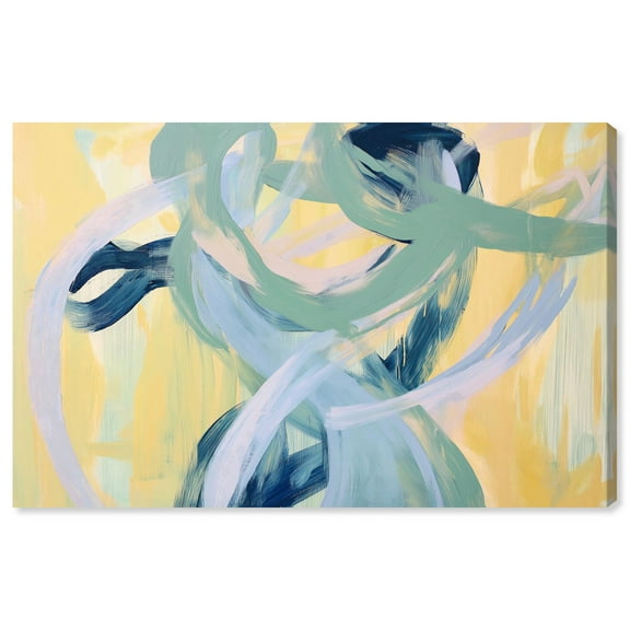 Entangled Embrace I Canvas Minimalist Wall Art by Art Remedy, Gallery Wrapped, 54 x 36