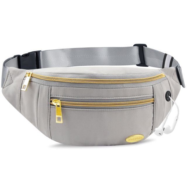Entchin Fanny Pack for Women Water Resistant Waist Pack Faster Buckle