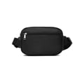 thumbnail image 1 of Entchin Waterproof Fanny Pack for Women Men Teens - Lightweight Nylon Crossbody Waist Bag, Adjustable Strap,Black, 1 of 9