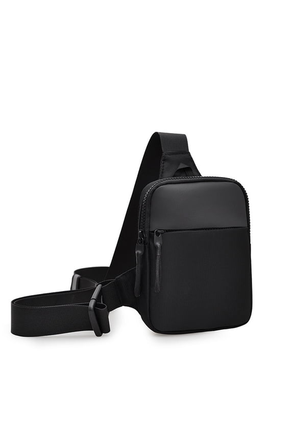 Mini Crossbody Sling Bag Chest Bag Water Resistant Phone Holder for Men Women WalkingTravelling