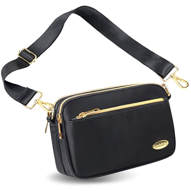 Entchin Shoulder Bag for Women Nylon Crossbody Bag Fanny Pack Fashion