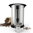 thumbnail image 1 of Entcook 100 Cup Commercial Coffee Urn, Stainless Steel Fast Brew Coffee Maker Dispenser, 1 of 8