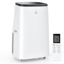 Entcook 9,300 BTU (14,000 BTU ASHRAE) Portable Air Conditioner with Remote Control, for Rooms up to 700 Sq.ft