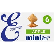 Entenmann's Apple Snack Pies, 6 packs, Real Apples, Kosher Mini Pies, 12 oz Box