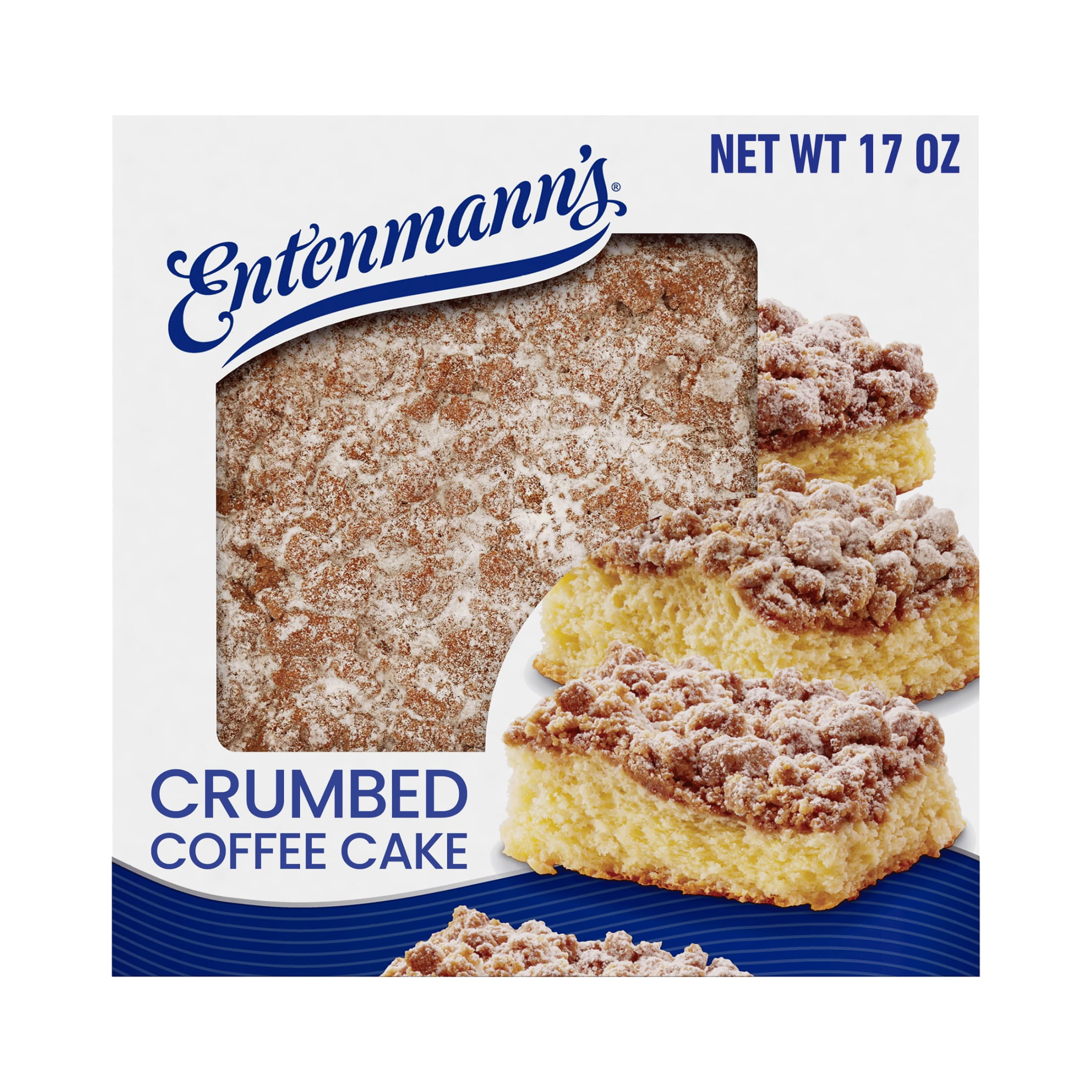 Entenmann's Crumb Coffee Cake, 17 oz, Crumb Cakes, Box