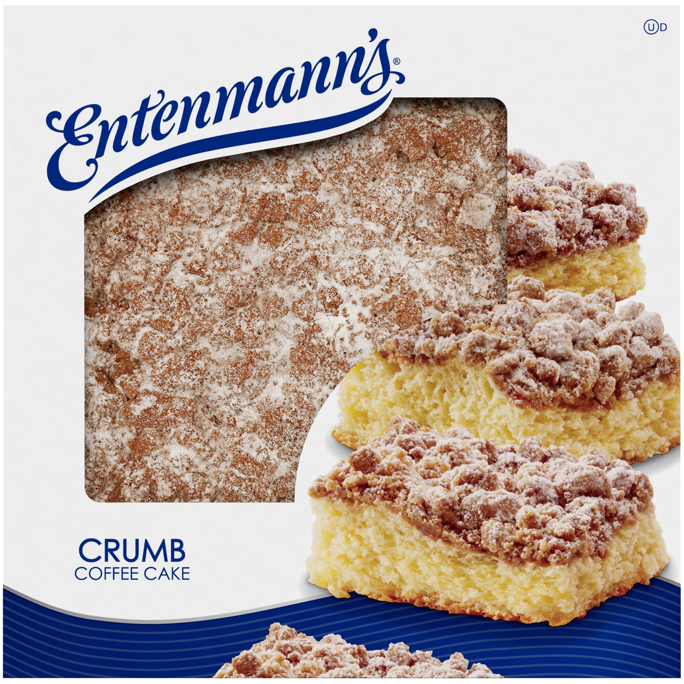 Entenmann's Crumb Coffee Cake, 17 oz, Crumb Cakes, Box