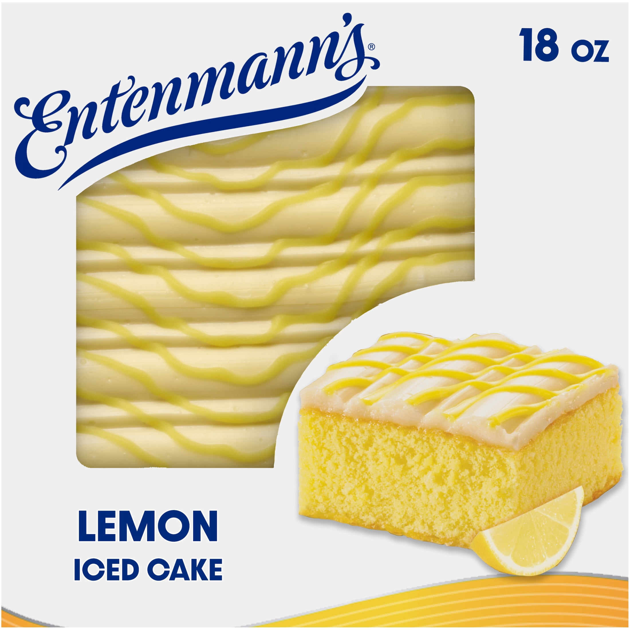 Lemon Iced Cake (18 oz) | Gourmet cakes for bakeries - Walmart