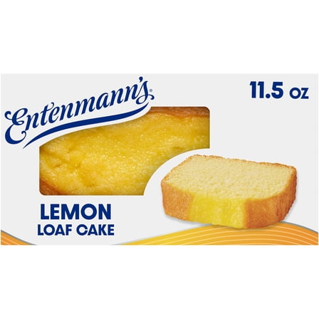Entenmann's Lemon Loaf Cake, 11.5 oz, Loaf Cake, Box