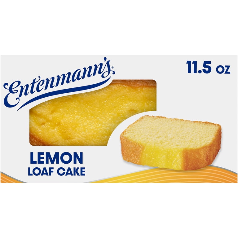 Entenmann's, Lemon Loaf Cake, 11.5 oz, Soft and Delicious Snack