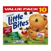 Little Bites Chocolate Chip Muffins, 10 packs, Mini Muffins, 16.5 oz Multipack