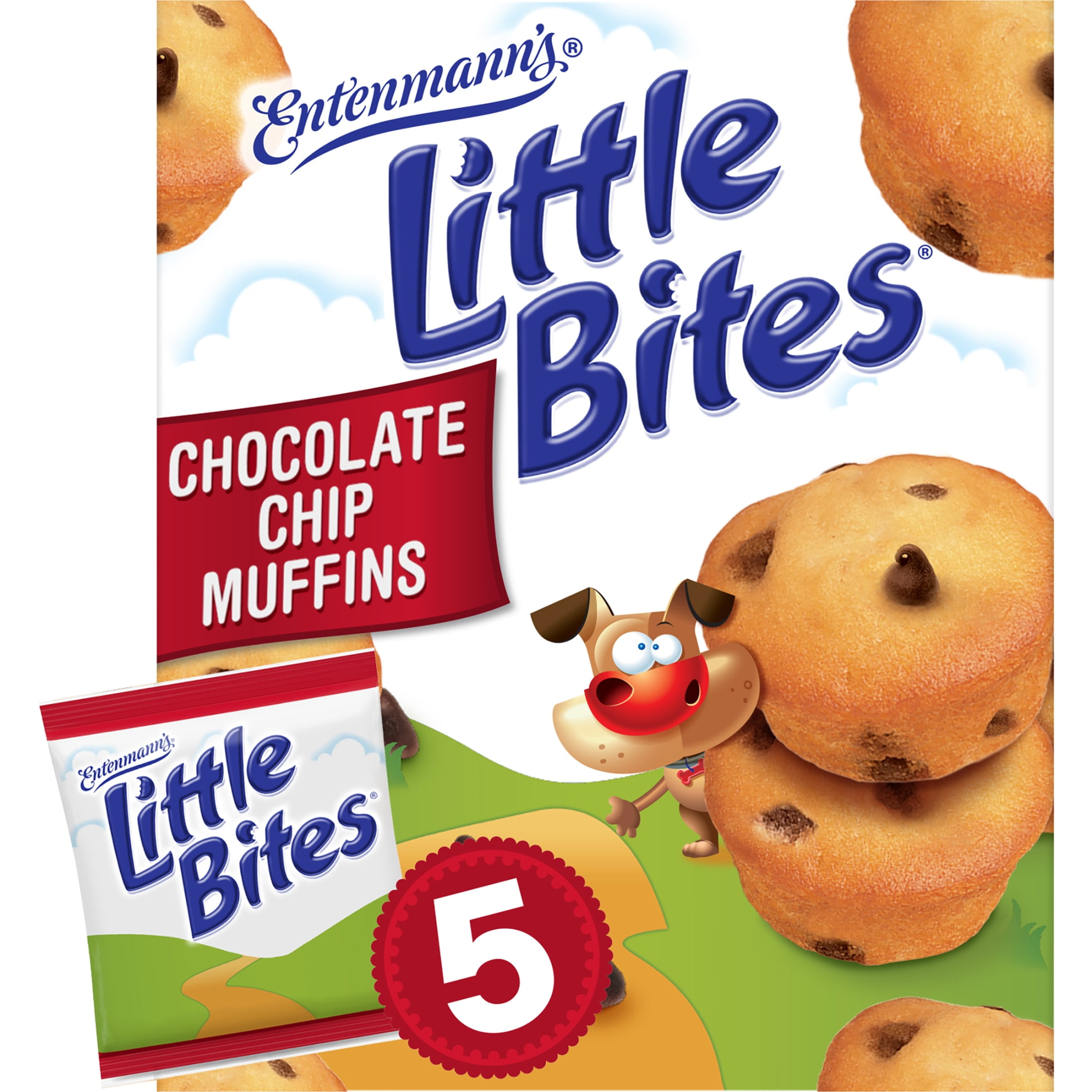 Entenmann's Little Bites Chocolate Chip Mini Muffins - Walmart.com