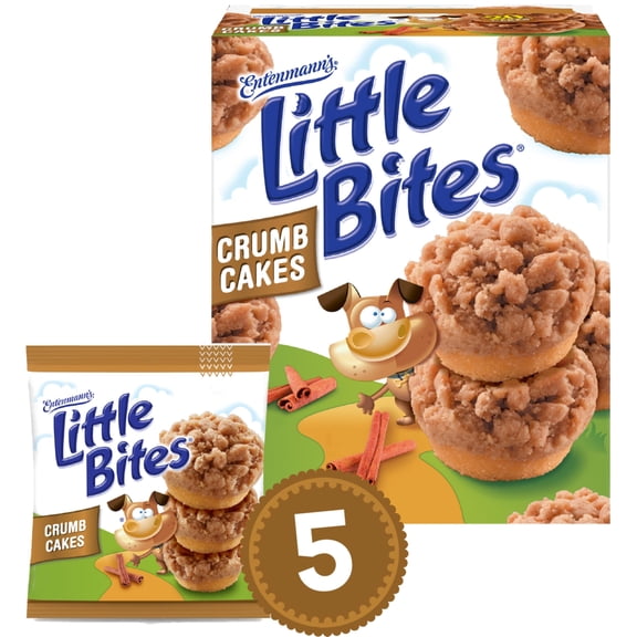 Entenmann's Little Bites Crumb Cake Mini Muffins - 5 ct (Packaging May Vary)
