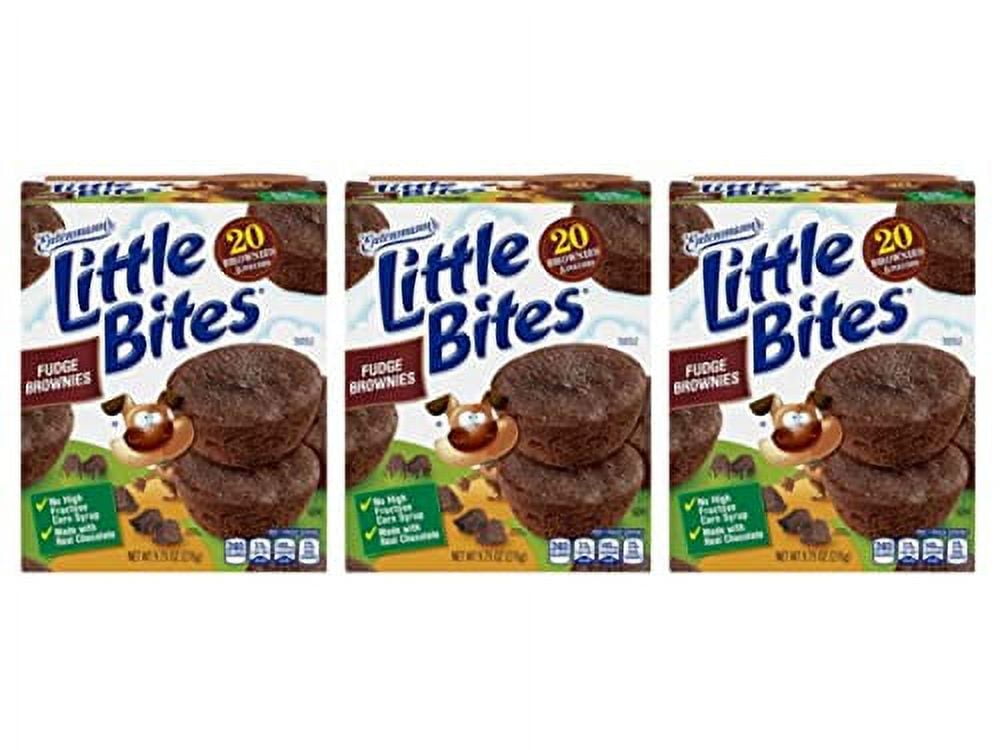 Entenmann's Little Bites Fudge Brownie Mini Muffins 3 pack (15