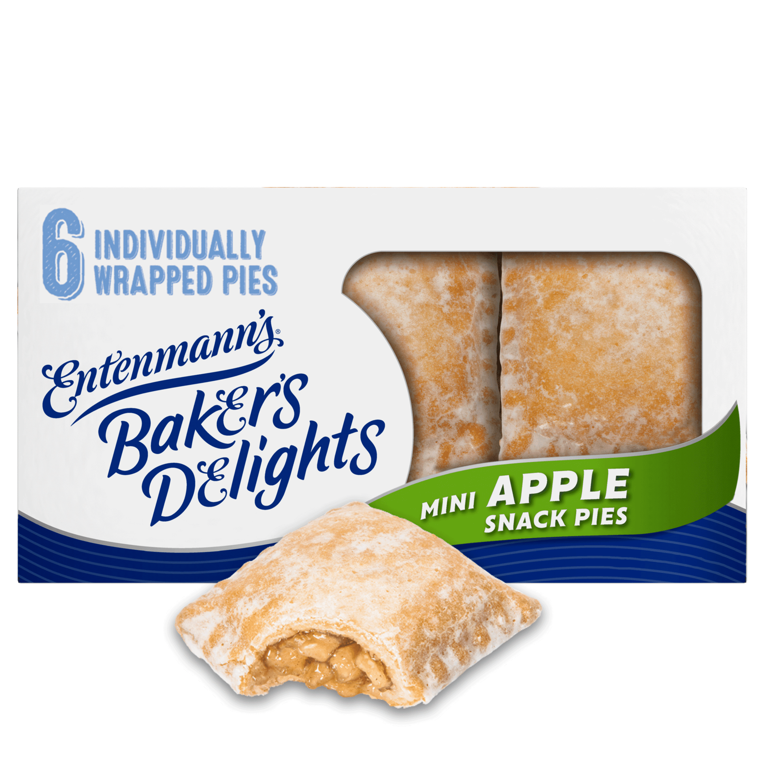 Entenmann’s Minis Apple Pies Snack Pies, 6 Count