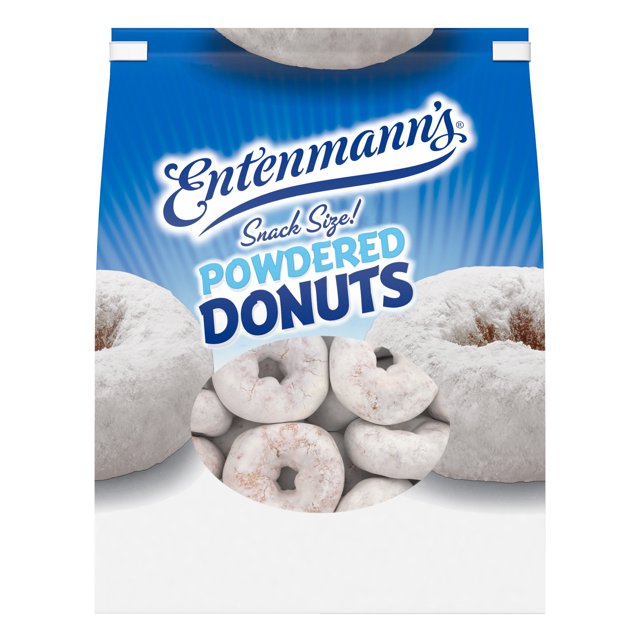 Entenmann's Powdered Bagged Donuts, 10 oz Box