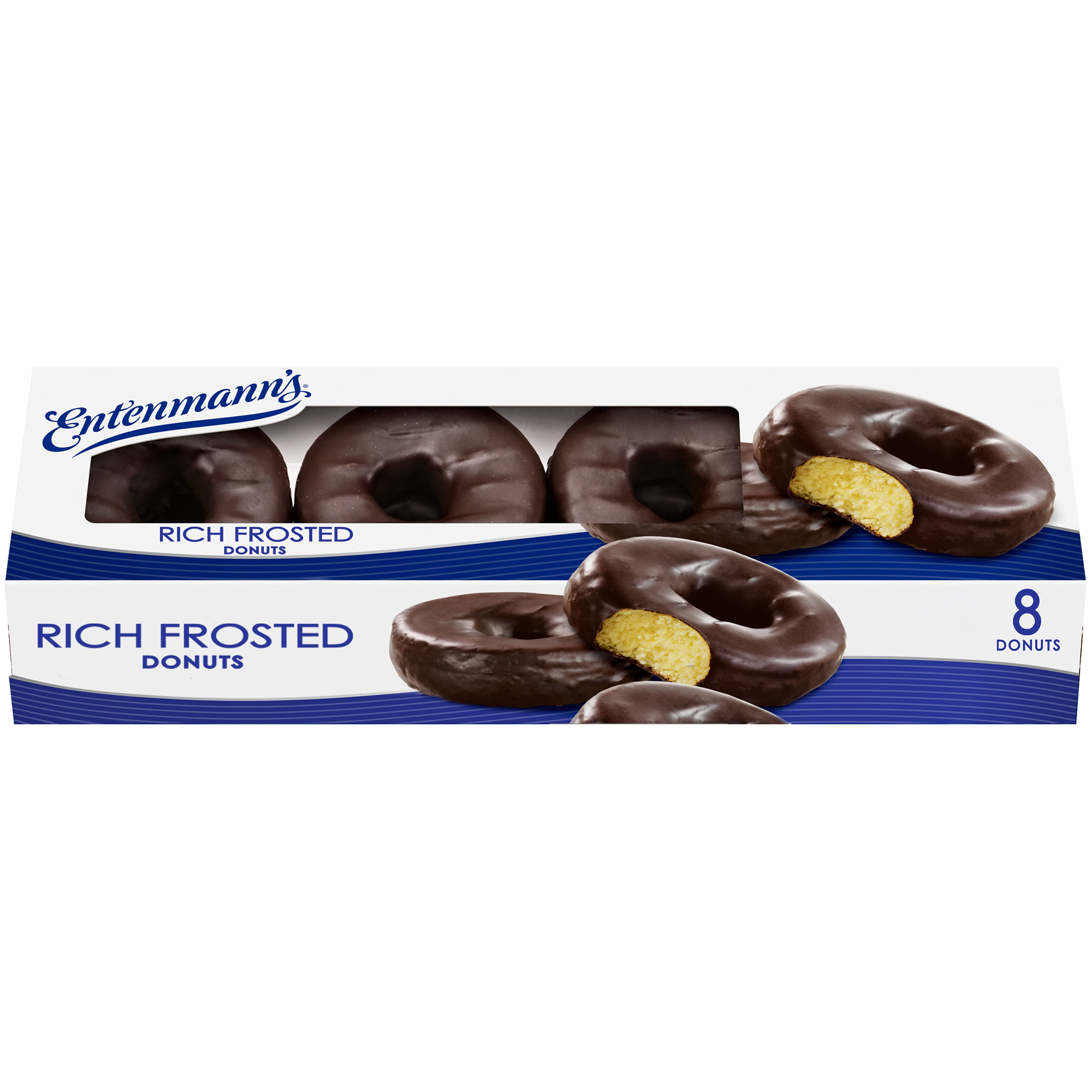 Entenmann's Frosted Bagged Donuts, 10 oz Box