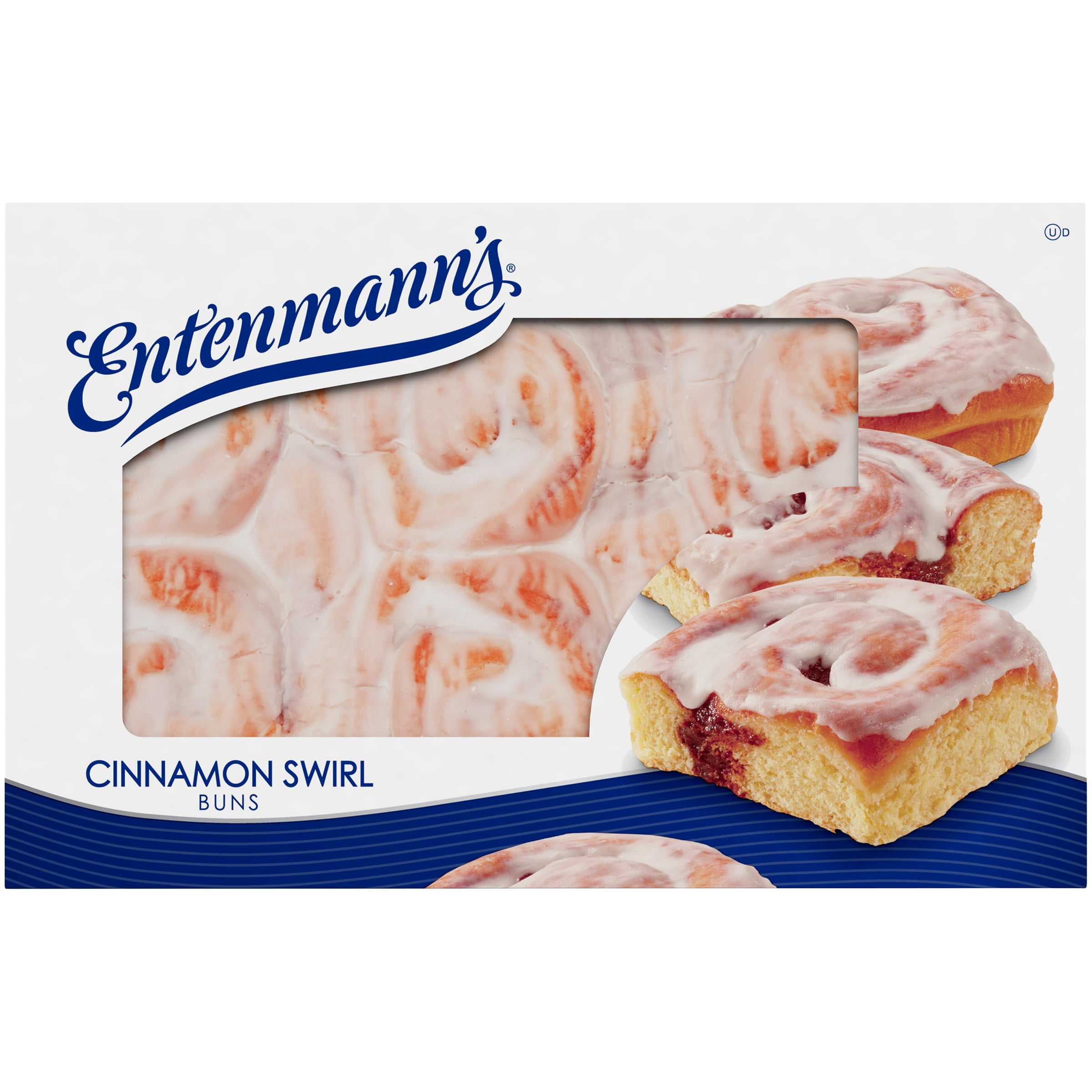 Entenmann's Swirl Cinnamon Buns, 18 oz