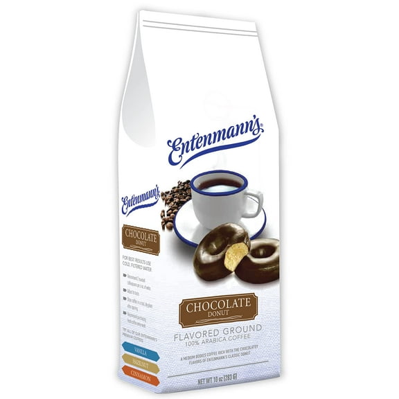 ENTENMANNS COFFEE GRND CHOC DONUT 10OZ