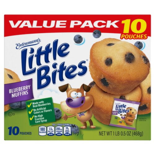 Entenmanns Little Bites Blueberry Muffins
