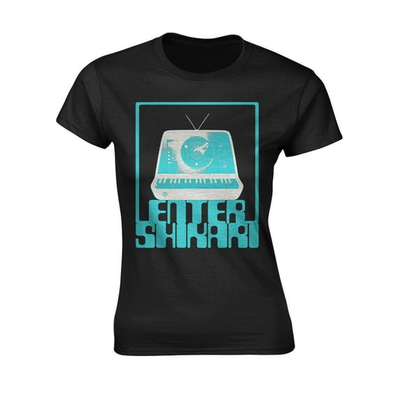 Enter Shikari T Shirt Synth Square Band Logo Official Womens Skinny Fit Black