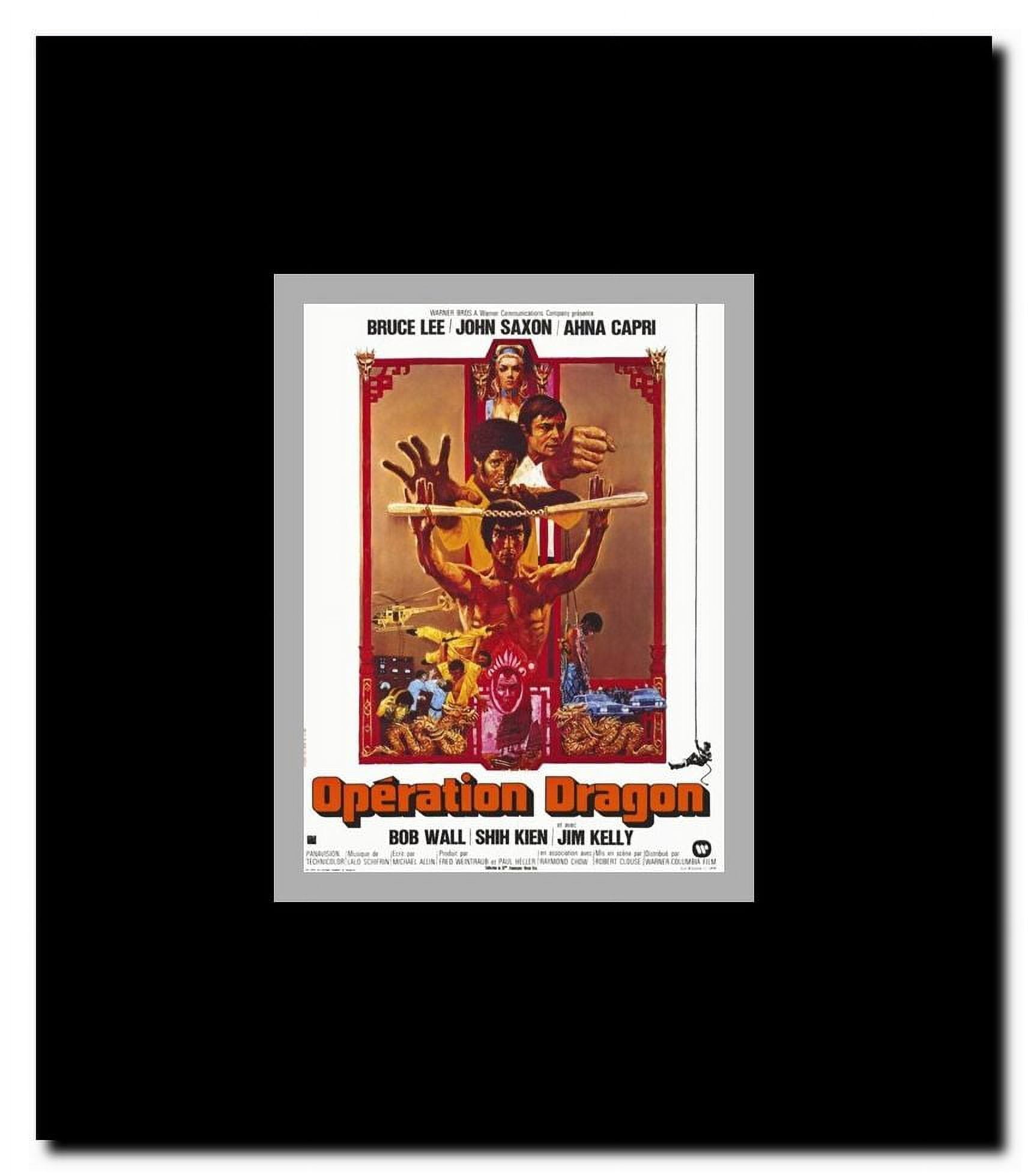 Enter the Dragon Framed Movie Poster