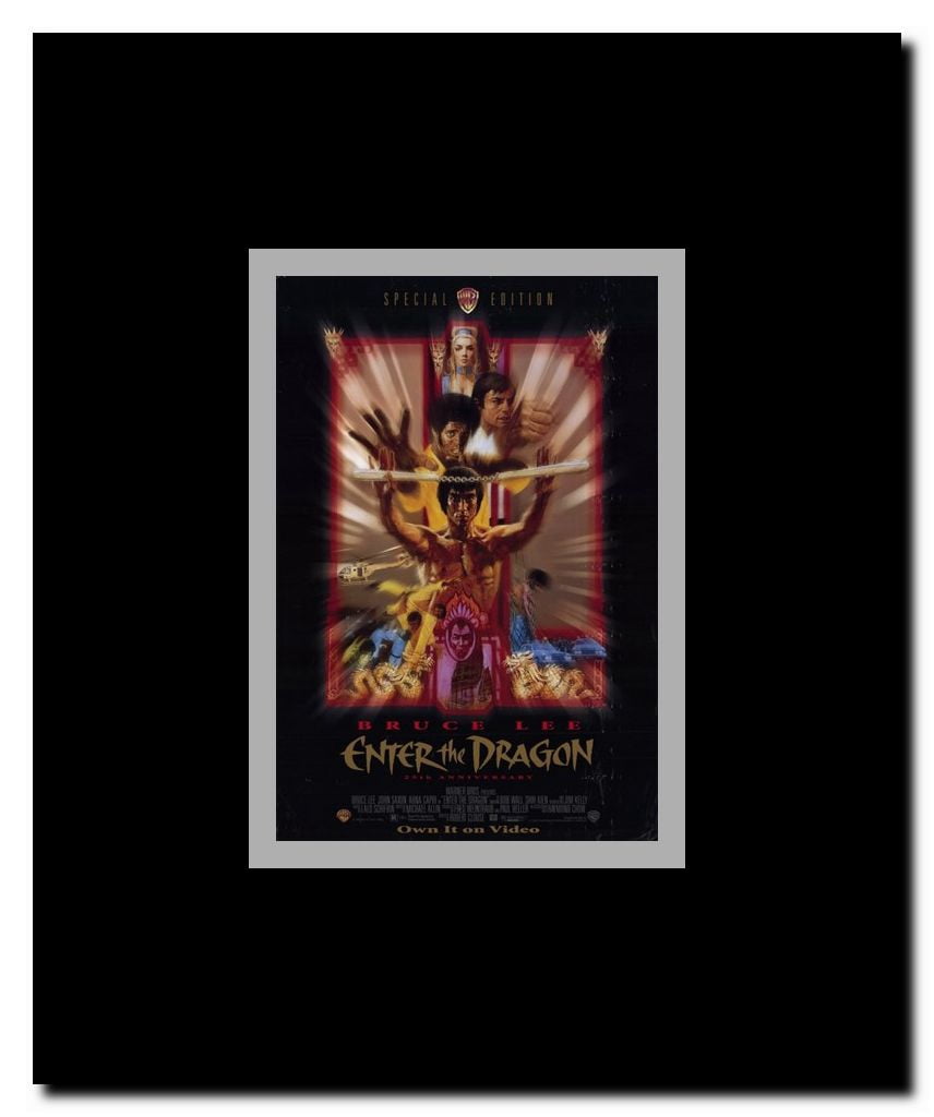 Enter the Dragon Framed Movie Poster