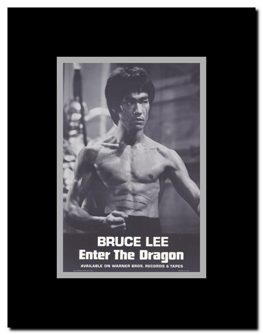 Enter the Dragon Framed Movie Poster