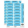 thumbnail image 1 of Entered Blank Box for Date Signature Sticker Set - Light Blue - Gloss Finish - 2.00" Large, 1 of 7