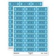 thumbnail image 1 of Entered Double Line Border Sticker Set - Light Blue - Matte Finish - 1.75" Medium, 1 of 7