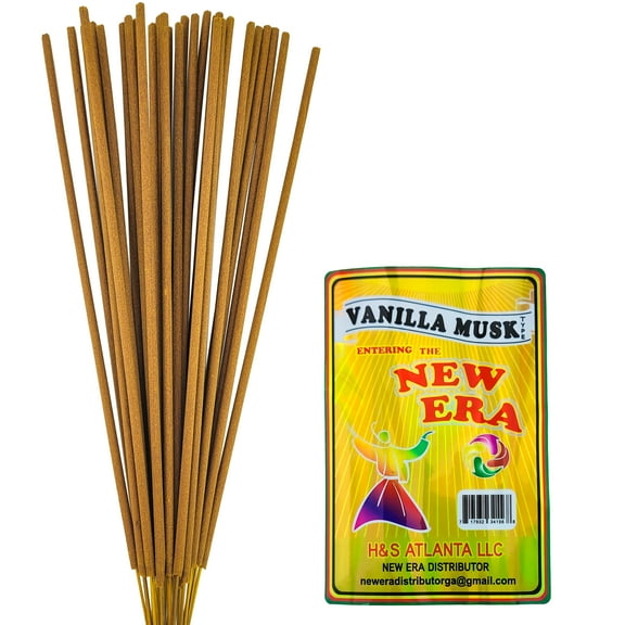 Entering The New Era 19" Jumbo Incense Sticks - Vanilla Musk Scent