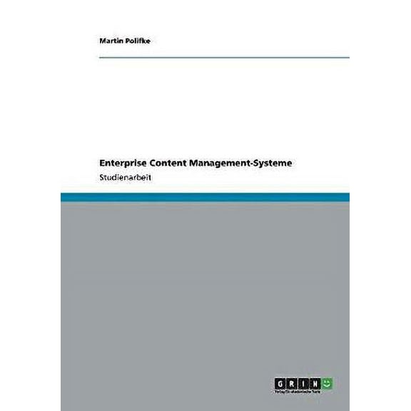 Enterprise Content Management-Systeme (Paperback)