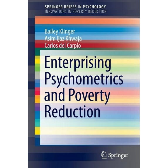 Enterprising Psychometrics and Poverty Reduction, (Paperback)