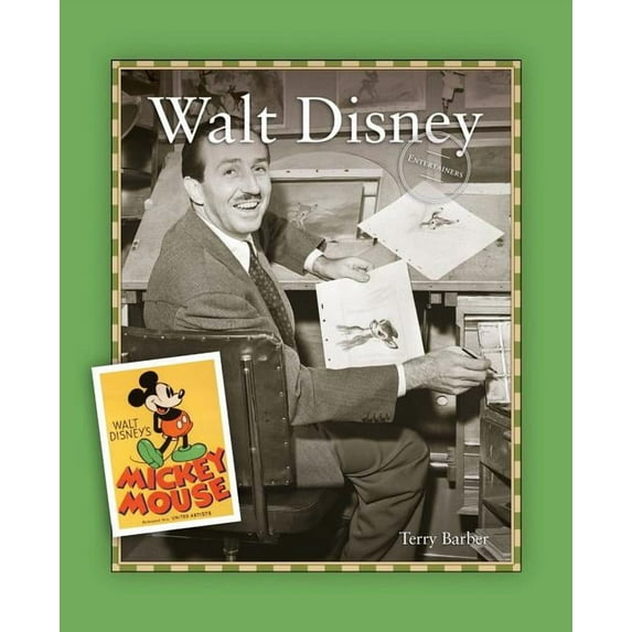 Entertainers Biography Walt Disney, (Paperback)