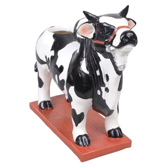 Entertaining Cattle Shape Dispenser For Liquids Shatters Proof Materials 20cm Height Elevates Party Atmospheres