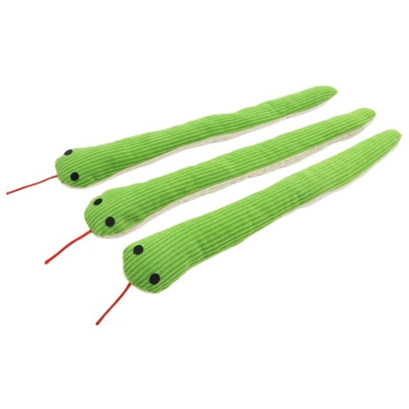 Entertaining Long Snake Shape Toy For Felines Friend With Catnips And PP Cotton 36cm Pet Plaything