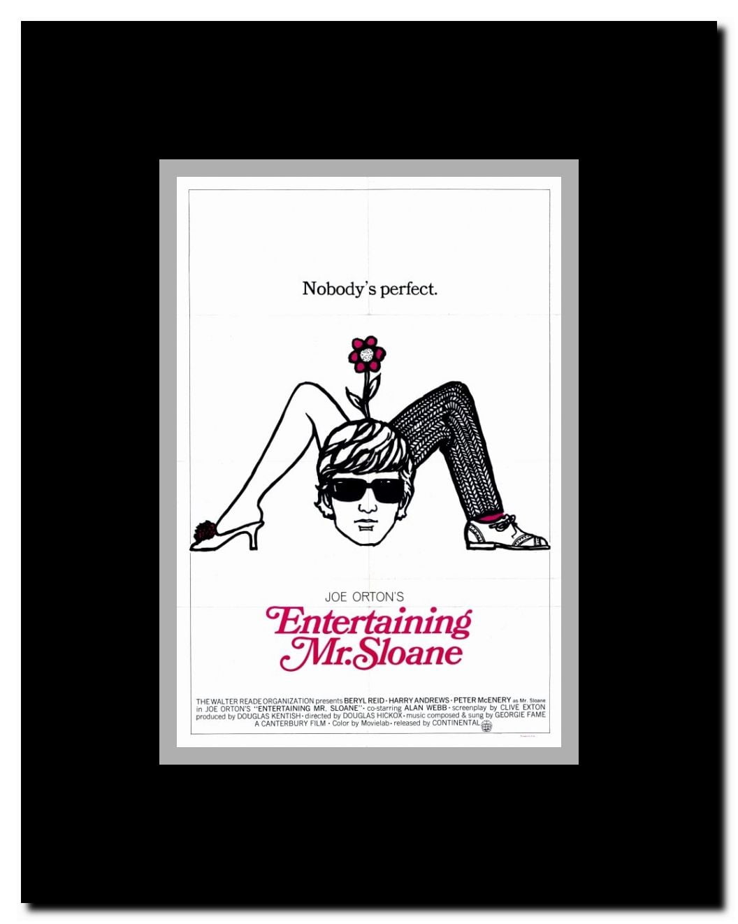 Entertaining Mr. Sloane Framed Movie Poster
