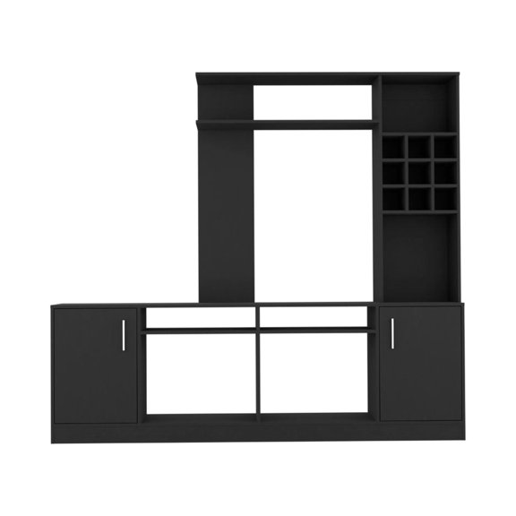 Entertainment Cabinet with Spacious Storage / Perfect for Living Room Decor