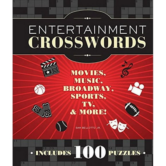 Pre-Owned Entertainment Crosswords: Movies, Music, Broadway, Sports, TV, & More! Paperback