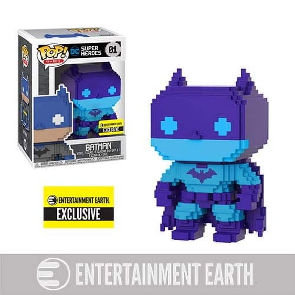 Entertainment Earth Batman Video Game Deco 8-Bit Pop! Figure - EE Excl