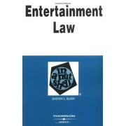 Pre-Owned Entertainment Law: In a Nutshell (Nutshell Series) (Paperback) 0314171762 9780314171764
