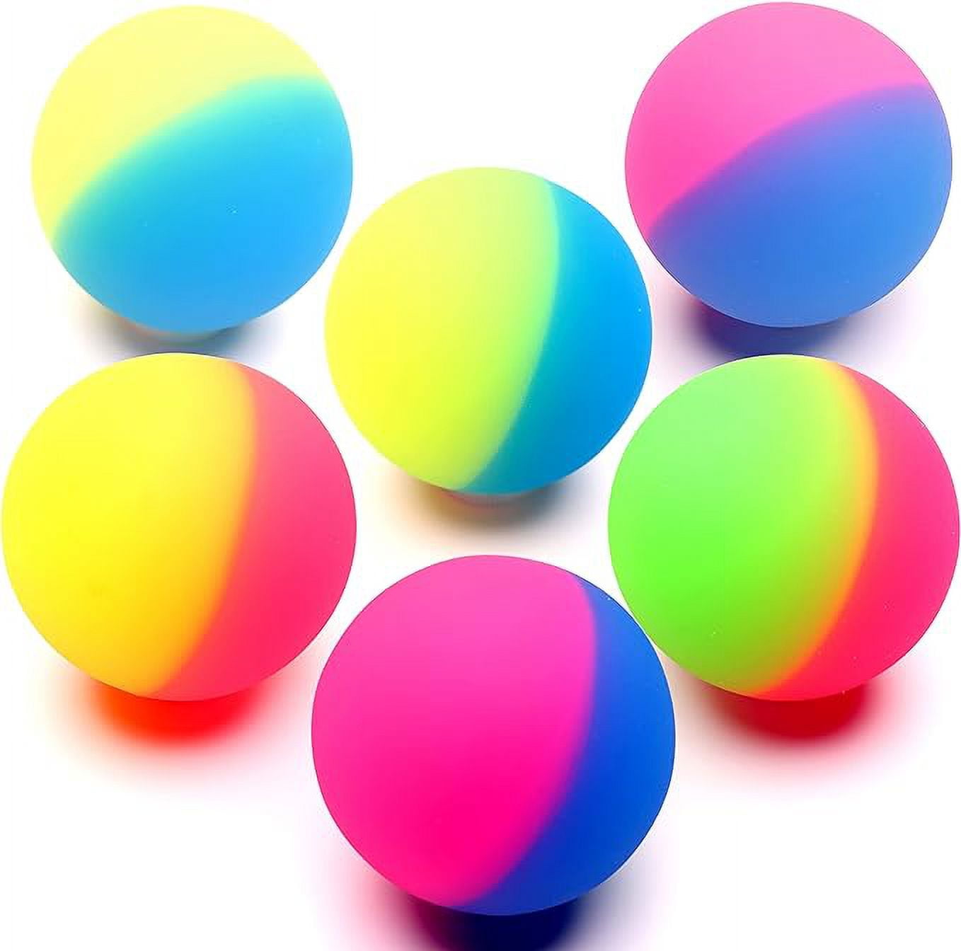 Entervending Bouncy Balls Huge Rubber Balls for Kids (Pack of 6) 3