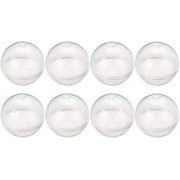Entervending Vending Machine Empty Round Capsules 1.1  250 pcs Bulk Capsule for Toy Gumball Machines Small Clear Containers Surprise for Kids Party Favor Prize