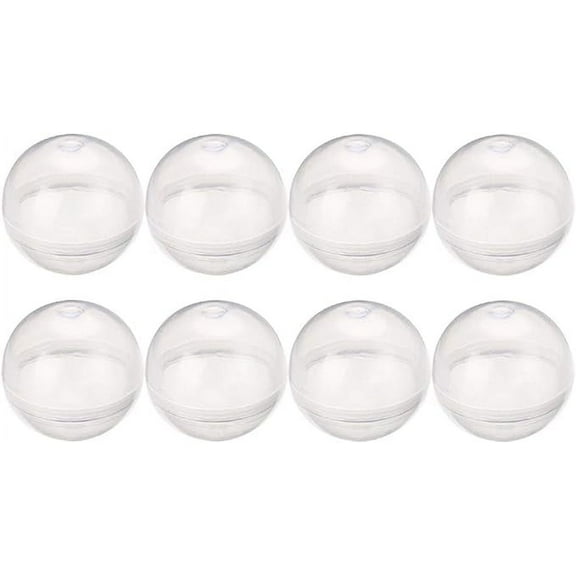 Entervending Vending Machine Empty Round Capsules 1.1 250 pcs Bulk Capsule for Toy Gumball Machines Small Clear Containers Surprise for Kids Party Favor Prize